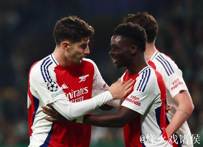 欧冠布鲁日0-3阿森纳视频集锦：欧冠6连胜，马杜